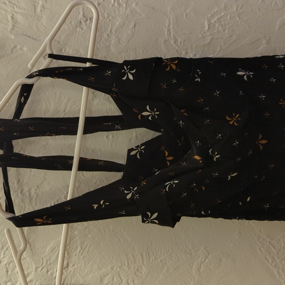 Trashy Diva Mini Fleur De Lis New Orleans Saints Trixie Halter Dress XS